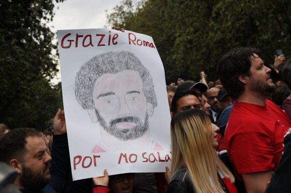  استقبال ویژه رمی ها از محمد صلاح   عکس