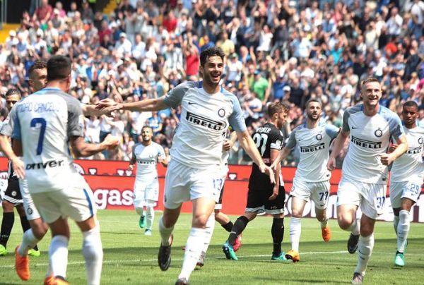  جشنواره گل اینتر در زمین اودینزه