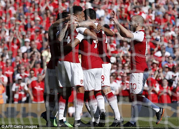  آرسنال 5 - 0 برنلی؛ آتش بازی برای وداع با ونگر