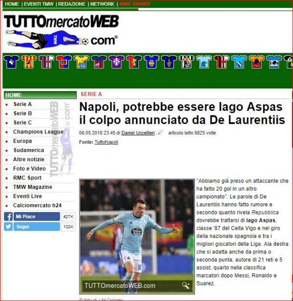  جهانبخش نه؛ آسپاس گزینه ناپولی است