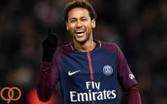 نیمار، تماشاگر ویژه فینال جام حذفی فرانسه