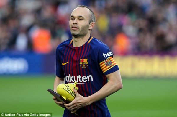 تقدیر عجیب ویارئال از کاپیتان بارسلونا عکس