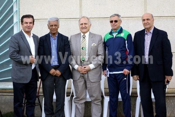 آرشیتکت پرسپولیسیها در تمرین تیم امید عکس