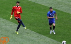 همراه با ملی پوشان ایران در جام جهانی 2018؛ علیرضا بیرانوند 1