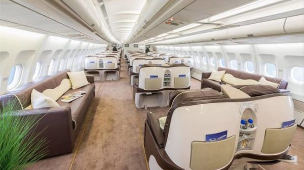 رونمایی از هواپیمای مجلل تیم ملی آرژانتین عکس