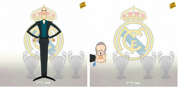 طرح نوشت؛ زین الدین زیدان رفته است