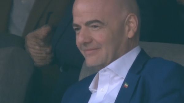  حضور اینفانتینیو در رختکن تیم ملی