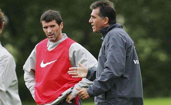  روی کین  امیدوارم ایران گل بخورد