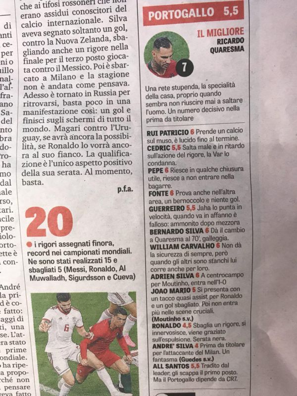 بیرانوند و کوارشما بهترین؛ داور ضعیفترین عکس