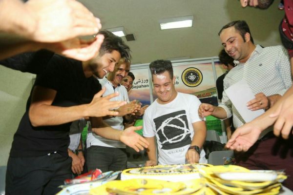  حضور نامحسوس عارف غلامی در تمرینات سپاهان