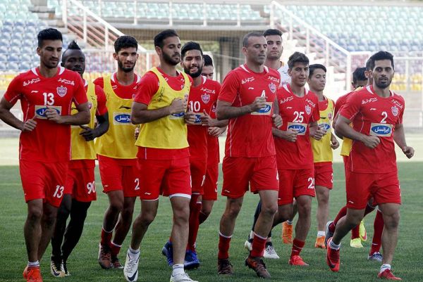  پرسپولیسی‌ها در ۲ گروه تمرین می‌کنند