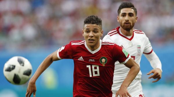  وثیقه ١٠ هزار دلاری مهاجم تیم ملی مراکش