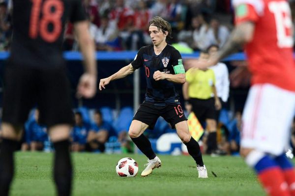  نقشه مودریچ؛ توپ طلای روسیه 2018  عکس