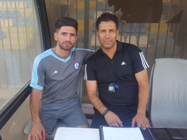 حضور گودرزی در تمرین پارس جم عکس