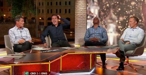 درگیری لفظی در تلویزیون بعد از حذف انگلیس