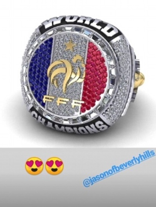  سفارش خاص گریزمان بعد از فتح روسیه 2018  عکس