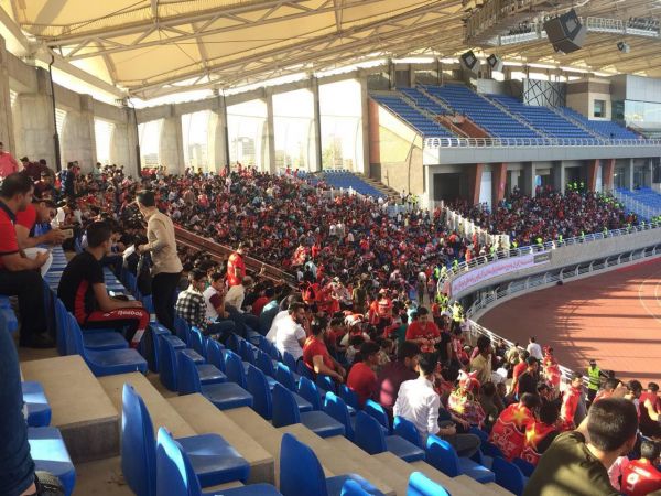 درهای ورزشگاه امام رضا باز شد عکس