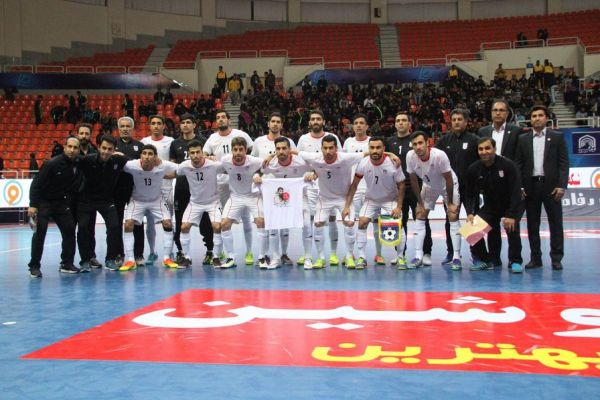  تیم ملی فوتسال در تورنمنت قزاقستان