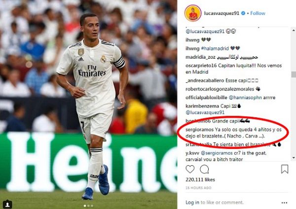 زمان جدایی راموس از رئال مشخص شد عکس