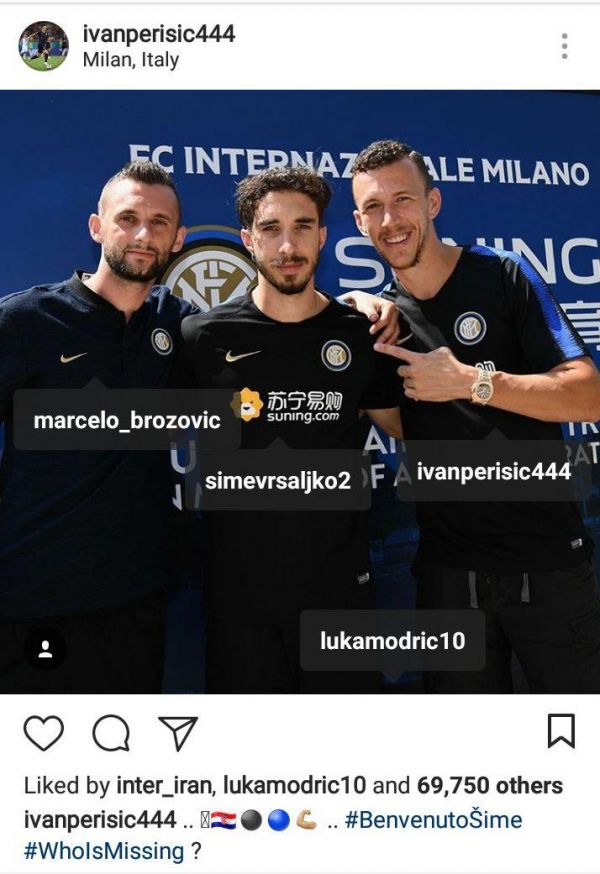 دامن زدن دوباره مودریچ به شایعات اینتر عکس