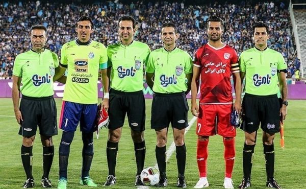  اتفاق عجیب برای تیم داوری دیدار استقلال - تراکتورسازی