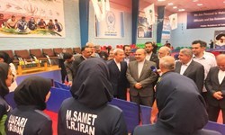  خطر از بیخ گوش وزیر ورزش گذشت  + عکس