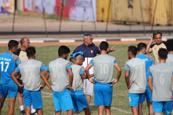 برنامه سه بازی تیم امید ایران