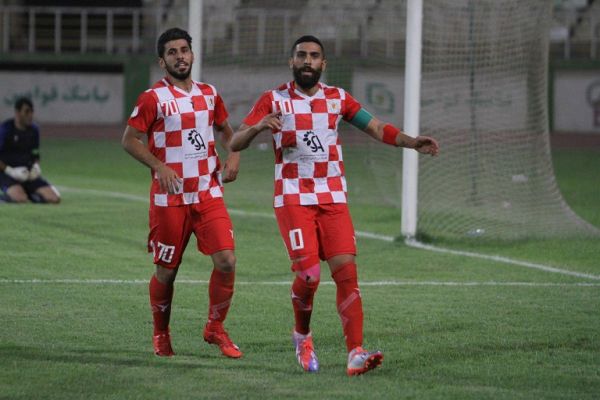  گلزنی فشنگچی برای بدل پرسپولیس  عکس