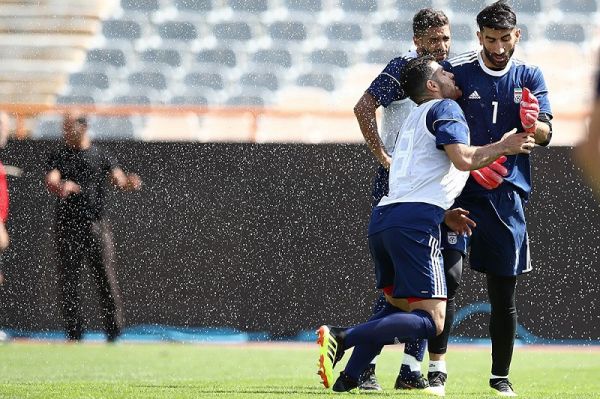 گزارش تصویری تمرین تیم ملی 4 بیرانوند، جان پورعلی گنجی را نجات داد