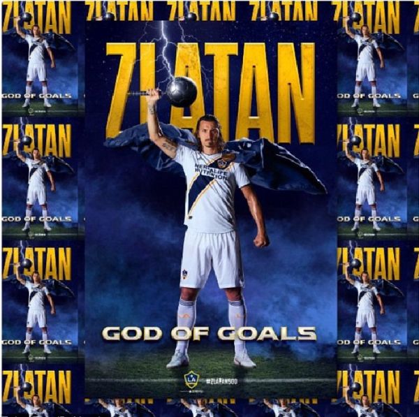  پانصدمین گل زلاتان ابراهیموویچ به ثمر رسید