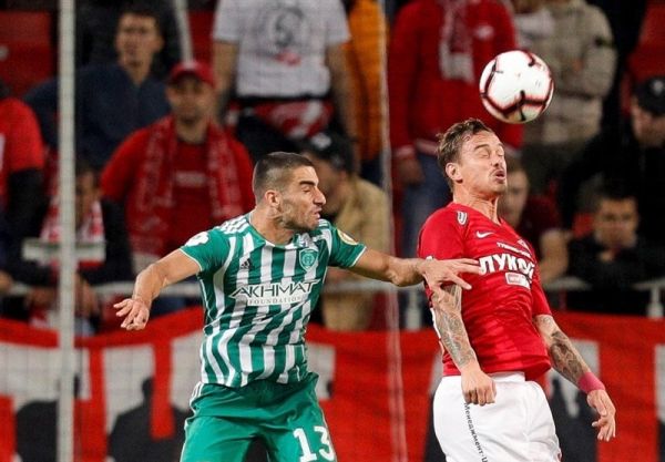  نمره خوب میلاد محمدی در مصاف با اسپارتاک