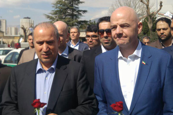  غیبت رئیس فدراسیون در مراسم گالا قطعی شد  نامه تاج به اینفانتینو برای غیبت در مراسم بهترین‌های فیفا