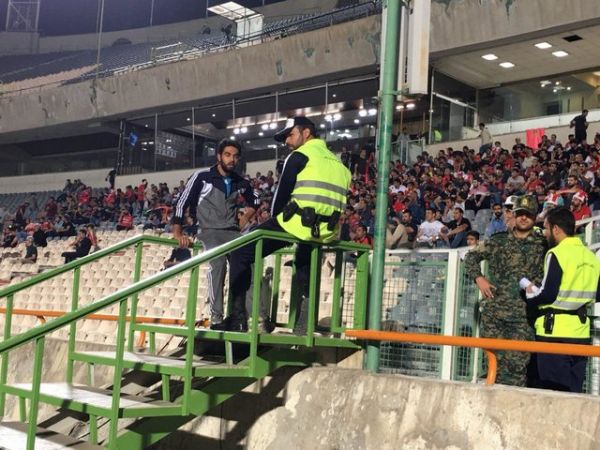  تدابیر امنیتی شدید حتی برای خبرنگاران در بازی پرسپولیس و سپیدرود