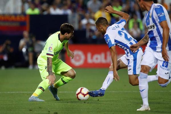 لگانس ۲-۱ بارسا آبی و اناری ها، کمتر از یک تیم