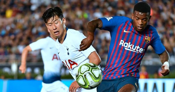  پیش بازی تاتنهام - بارسلونا