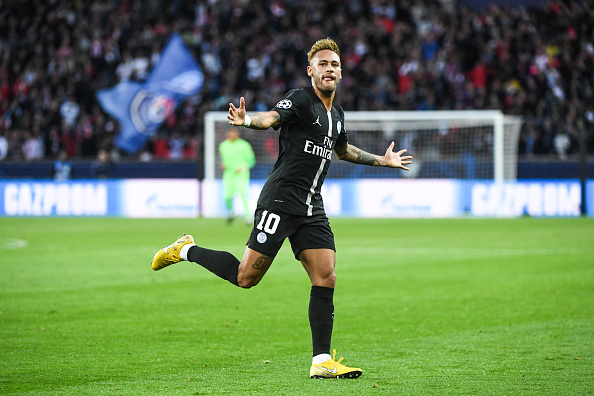  جشنواره گل PSG با هت تریک نیمار  عکس