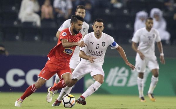 تقدیر از ژاوی برای پیوستن به باشگاه صد تاییهای السد مقابل پرسپولیس