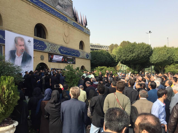  مراسم تشییع مرحوم بهرام شفیع