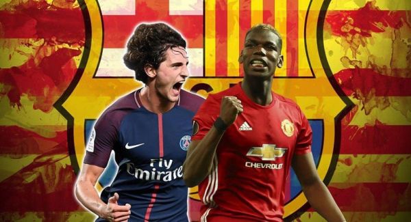 لیست خرید بارسلونا برای تابستان 2019 ؛ از پوگبا تا ربیو و دییونگ