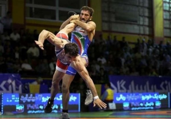 کشتی آزاد قهرمانی جهان شکست محمدباقر یخکشی در دور سوم مقابل نماینده کوبا