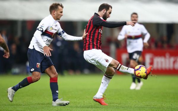  میلان 2-1 جنوا  رستگاری روسونری در 90+1