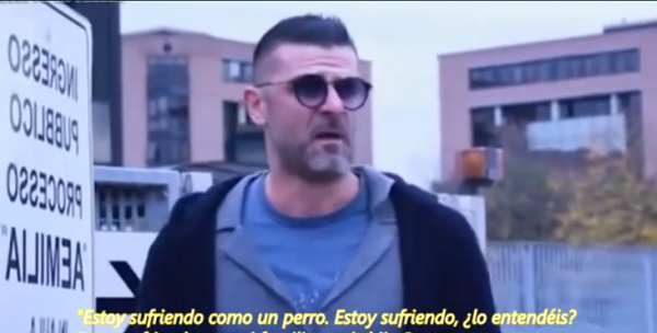 فریادهای یاکوئینتا جلوی دادگاه زندگی ام را دزدیده اید؛ مثل سگ درحال عذاب کشیدنم