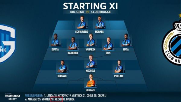 نیمکتنشینی کاوه مقابل صدرنشین بلژیک