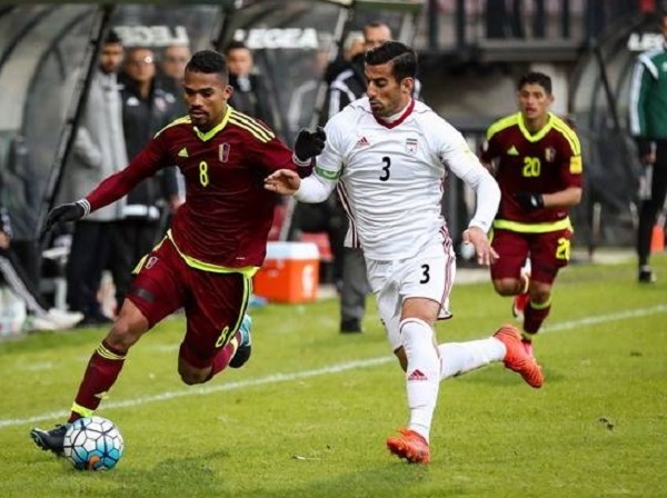  اعلام اسامی بازیکنان دعوت شده به تیم ملی ونزوئلا برای دیدار با ایران