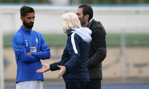  جلسه شفر با مدافع خط خورده استقلال