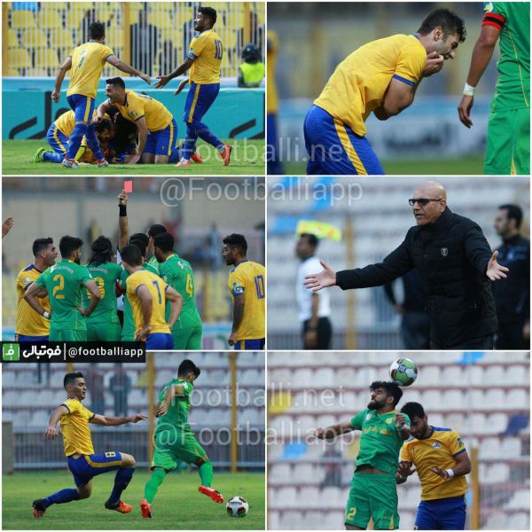  گزارش تصویری نیمه دوم دیدار دو تیم نفت مسجد سلیمان و صنعت نفت آبادان