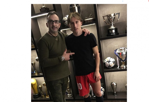  آرایشگر مودریچ وپرده برداری از موزه خانگی او