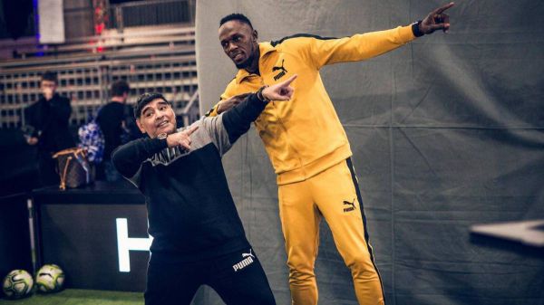  مارادونا، بولت را می‌خرد