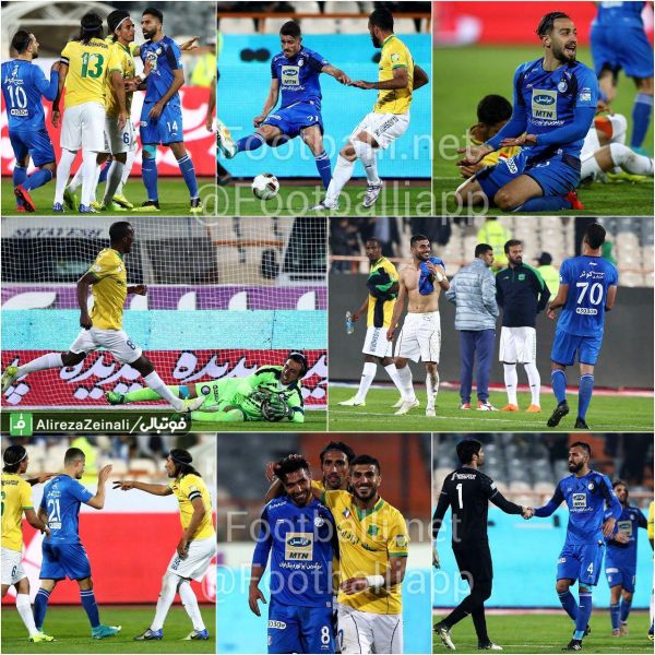  تصاویری از نیمه دوم دیدار استقلال و صنعت نفت