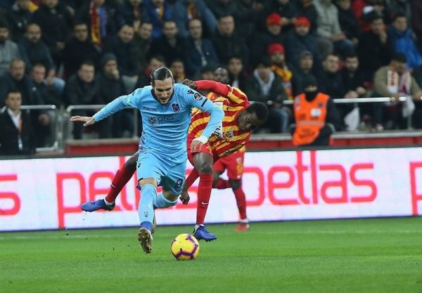 سوپر لیگ ترکیه پیروزی ترابزوناسپور با گلزنی وحید امیری